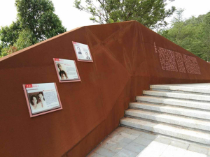 绥阳耐候钢挡土墙